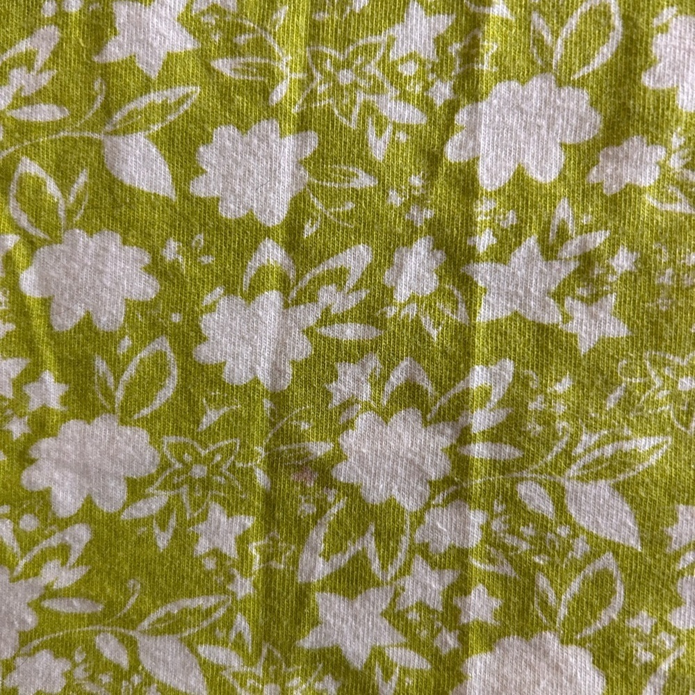 Y2K gef Green and White Floral Lace Tank Top - Picture 6 of 7